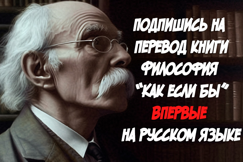 Подписаться на книгу на русском языке Ганса Файхингера «Философии «как если бы»»