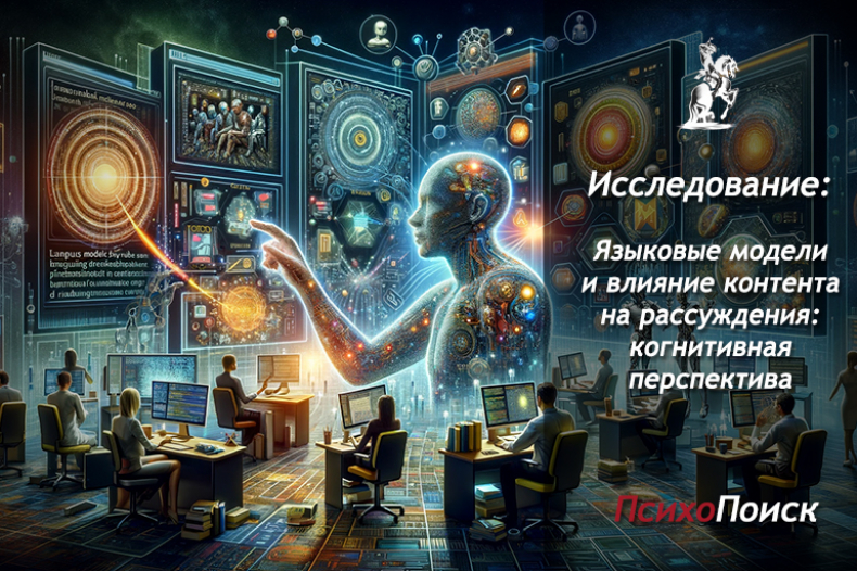 Языковые модели и влияние контента на рассуждения: когнитивная перспектива