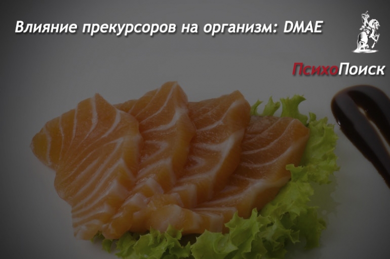 Влияние прекурсоров на организм: DMAE