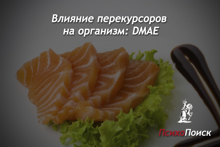 Влияние прекурсоров на организм: DMAE