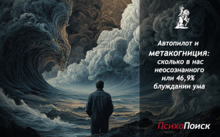 Автопилот и метакогниция: сколько в нас неосознанного или 46,9% блуждании ума Автопилот и метакогниция