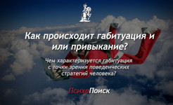 Что такое габитуация или привыкание?